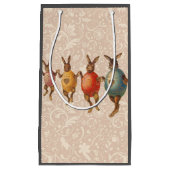 Paashaas dansende eieren klein cadeauzakje (Voorkant)