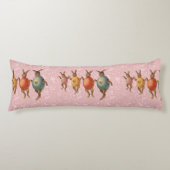 Paashaas dansende eieren lichaamskussen (Voorkant)