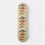 Paashaas dansende eieren skateboard (Voorkant)