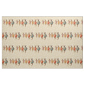 Paashaas Dansende Eieren Stof (Fat Quarter)