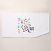 Paashaas Dinosaur Ei A Saurus TRex Kinderen Jongen Badhanddoek (Badhanddoek)