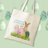 Paashaas Egg Hunt Kinder Paas Canvas tas
