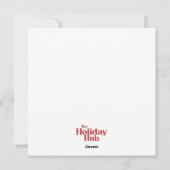 Paashaas Egg Knuffel Kaart (Achterkant)