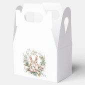 Paashaas, ei en krans bedankdoosjes (Geopend)