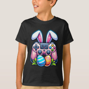 Paashaas Eier Videospel Gamer Grappig Jongens Gami T-shirt