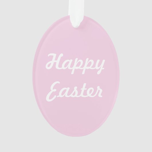 Paashaas ~ eierboom ornament (achterkant)
