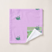 Paashaas eieren badhanddoek set bad handdoek (Wasdoekje)