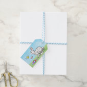 Paashaas Eierenschatzoektocht Cadeaulabel (Met Touw)