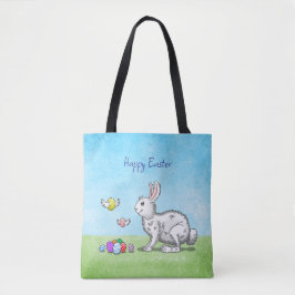 Paashaas Eierenschatzoektocht Tote Bag