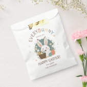 Paashaas eiermand ID1013 Bedankzakje (Gezegeld)