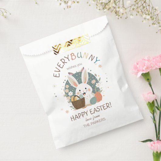 Paashaas eiermand ID1013 Bedankzakje (Gezegeld)