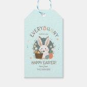 Paashaas eiermand ID1013 Cadeaulabel (Voorkant)