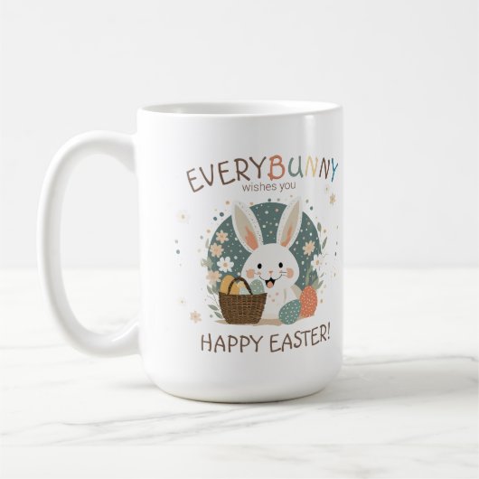 Paashaas eiermand ID1013 Koffiemok (Links)