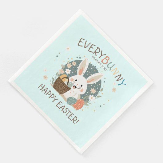 Paashaas eiermand ID1013 Servet (Hoek)