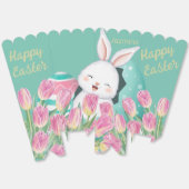 paashaas eiertulpen bedankdoosjes (Ongevouwen)