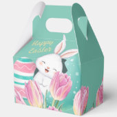 paashaas eiertulpen bedankdoosjes (Achterkant)