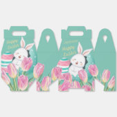 paashaas eiertulpen bedankdoosjes (Ongevouwen)