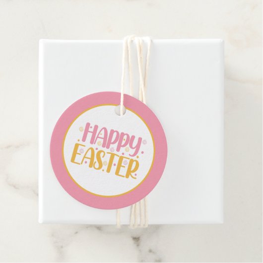 Paashaas en Baby Chicks Bedankjes Labels (In situ)