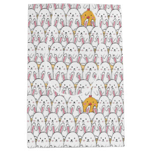 Paashaas en Baby Chicks Medium Cadeauzakje