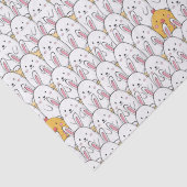 Paashaas en Baby Chicks Tissuepapier (Detail)