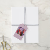 Paashaas en beschilderd ei cadeaulabel (Met Touw)