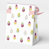 Paashaas en beschilderde eieren. bedankdoosjes. bedankdoosjes (Achterkant)