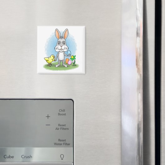 Paashaas en het gele kuiken magneet (Insitu (Koelkast))