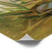  paashaas en kinderen Happy Eastertide Poster (Hoek)