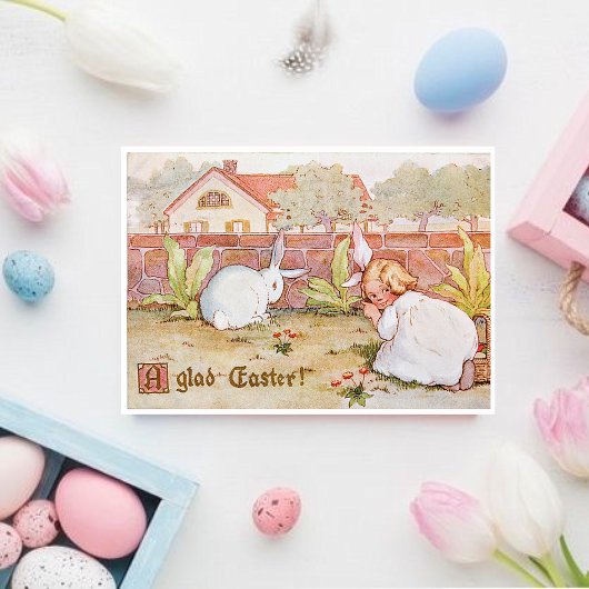 paashaas en paashaas feestdagen kaart