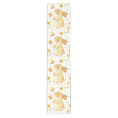 Paashaas en vlinders korte tafelloper (Voorkant)