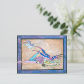 Paashaas Feestdagenkaart (Staand voorkant)