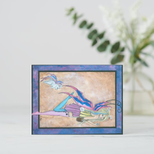 Paashaas Feestdagenkaart (Staand voorkant)