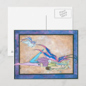 Paashaas Feestdagenkaart (Voorkant / Achterkant)