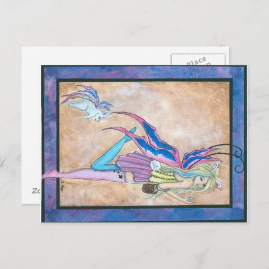 Paashaas Feestdagenkaart (Voorkant / Achterkant)