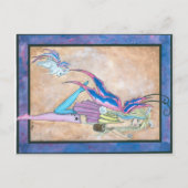 Paashaas Feestdagenkaart (Voorkant)