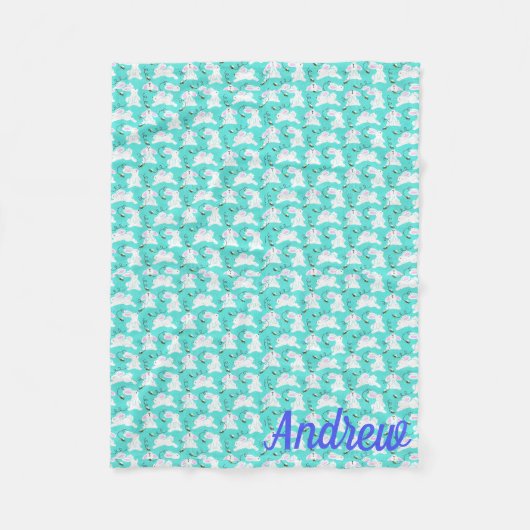 Paashaas Fleece Lap Deken voor Rolstoel (Voorkant)