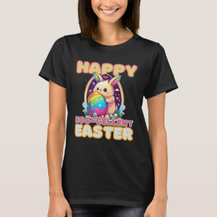 Paashaas Gelukkig Ei Cellent Kleurrijke Paasei T-shirt