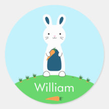 Paashaas gepersonaliseerde Stickers