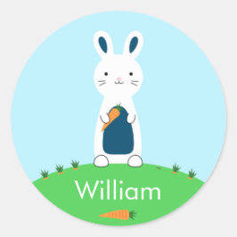 Paashaas gepersonaliseerde Stickers