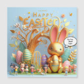 Paashaas gevuld met levendige tinten (Voorkant)