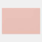 Paashaas Gezicht Pastel Wrapping Paper – Set van 3 (Voorkant 3)