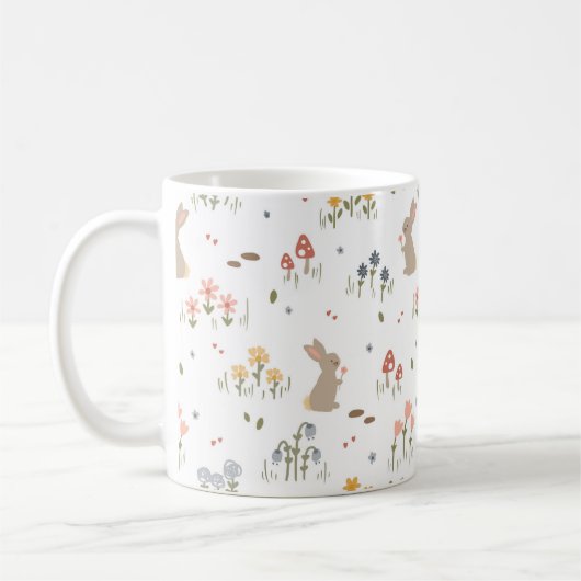 Paashaas Gift Kinder Koffie Mok Wildflowers Mok (Links)