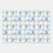 Paashaas Gingham Inpakpapier Vellen (Voorkant 3)