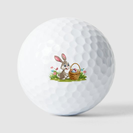 Paashaas Golfballen (Voorkant)