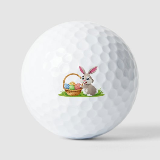 Paashaas Golfballen (Voorkant)