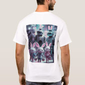 Paashaas grafisch T-shirt (Achterkant)