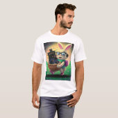 Paashaas grafisch T-shirt (Voorkant volledig)