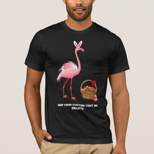 Paashaas Grappig Pasen Emu Bunny T-shirt (Voorkant)