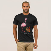 Paashaas Grappig Pasen Emu Bunny T-shirt (Voorkant volledig)