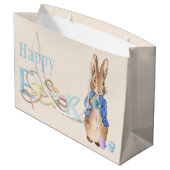 Paashaas Groot Cadeauzakje (Achterkant Gekanteld)